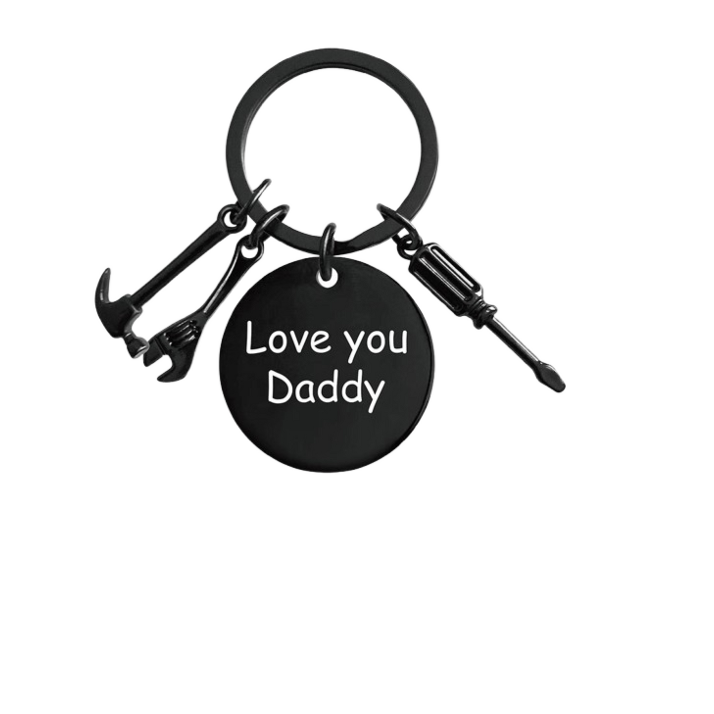 Love You Daddy-Affirmation Keyring