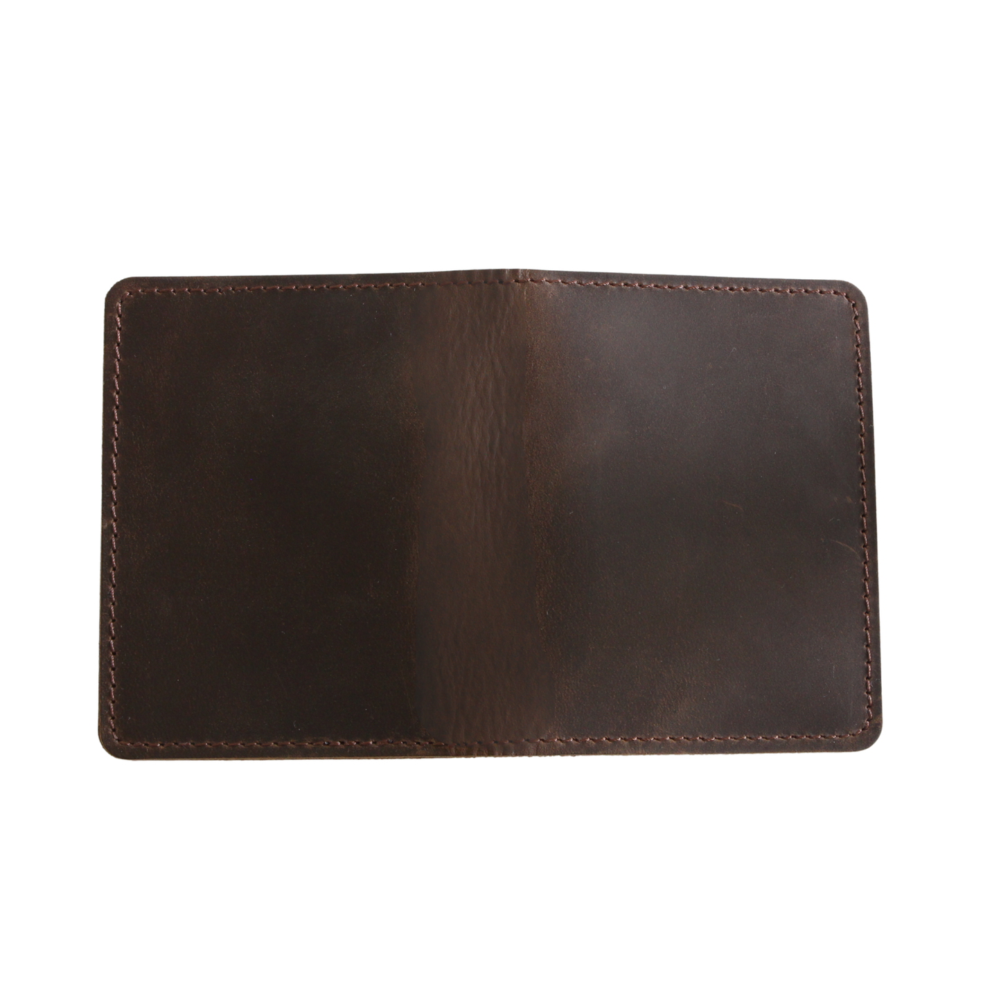 Coffee Leather Vintage Card Holder
