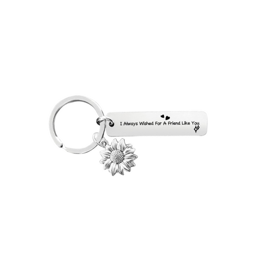 I Always Wished For A Friend Like You-Affirmation Keyring