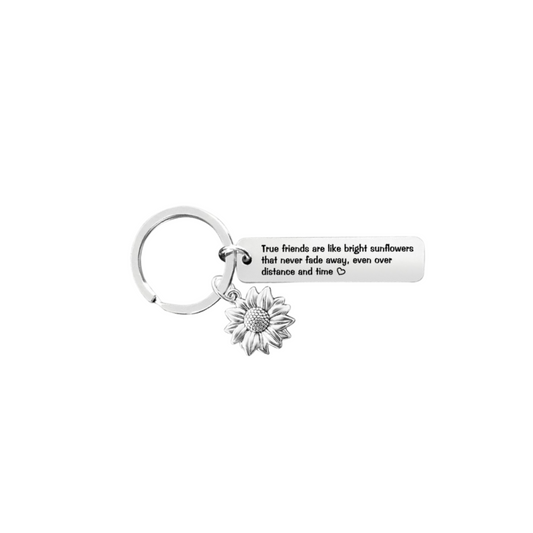 True Friends - Affirmation Keyring