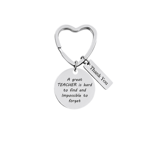A Great Teacher Is Hard To Find-Affirmation Keyring