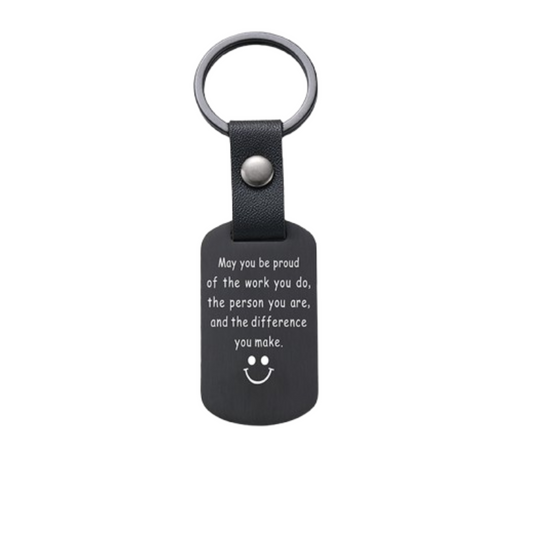 May You Be Proud-Affirmation Keyring