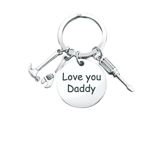 Love You Daddy-Affirmation Keyring