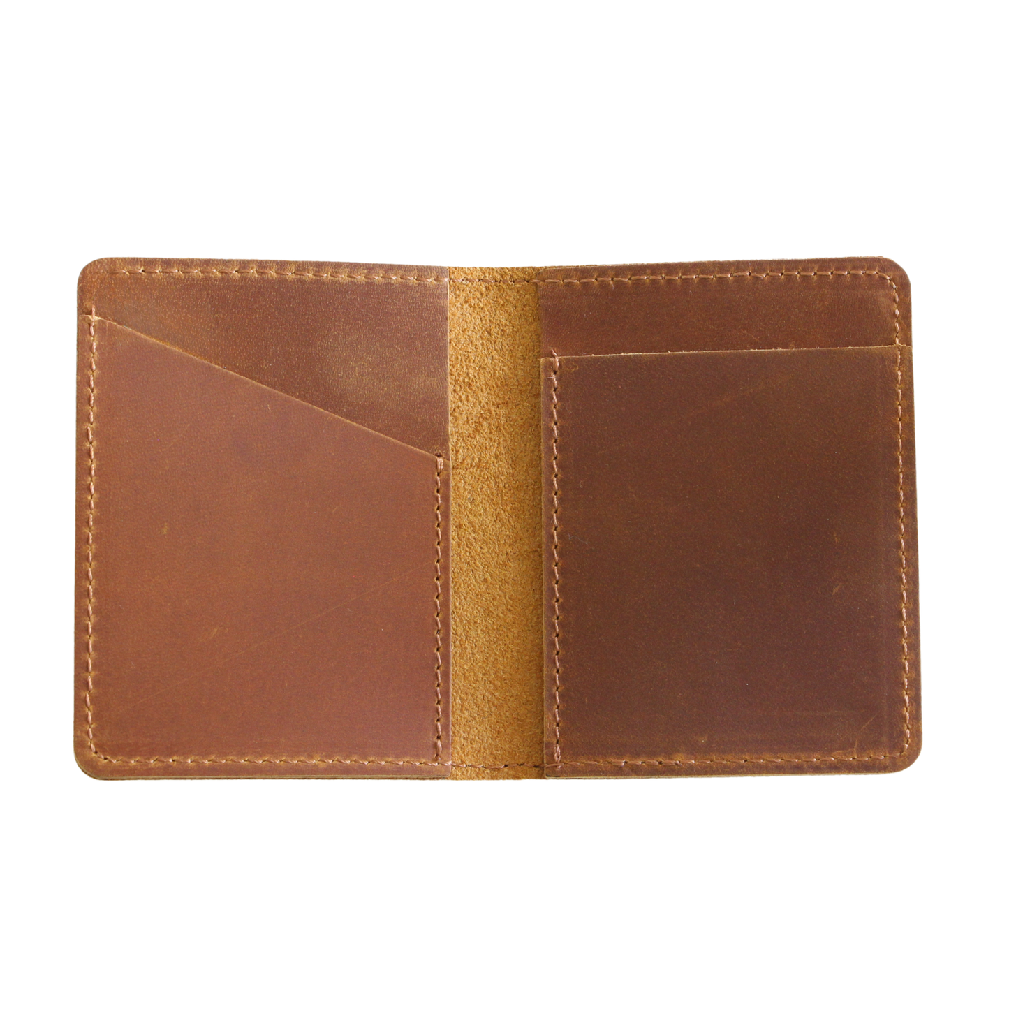 Brown Leather Vintage Card Holder