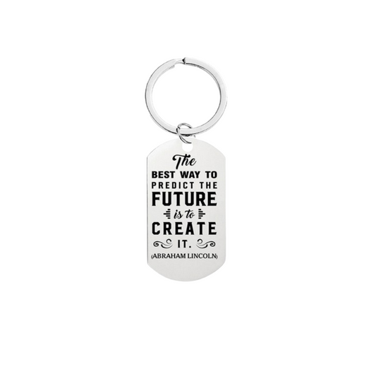 The Best Way-Affirmation Keyring
