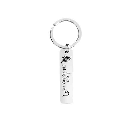 Leo Horoscope Keyring