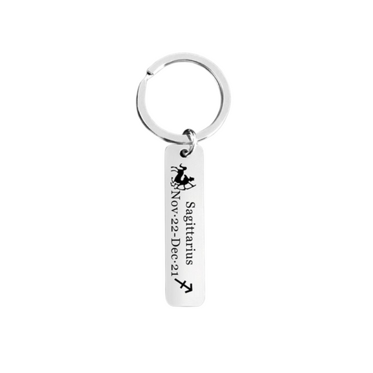 Sagittarius Horoscope Keyring