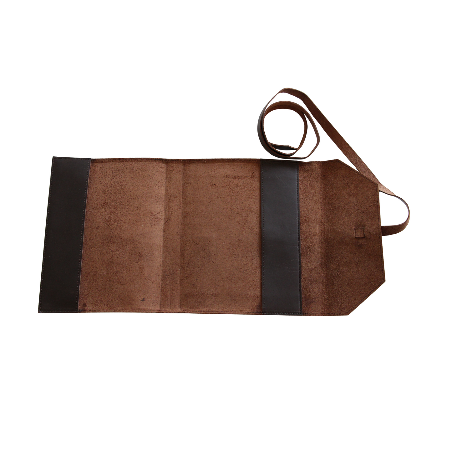 Dark Brown Leather Journal And Book mark Set