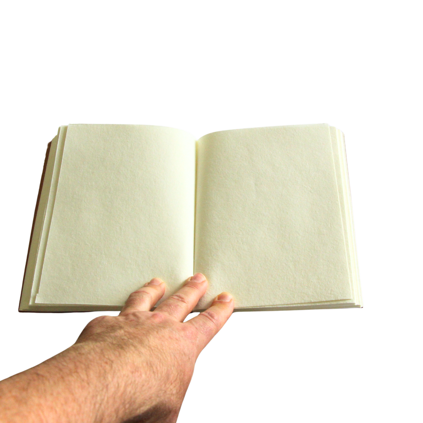 Dark Brown Leather Journal And Book mark Set