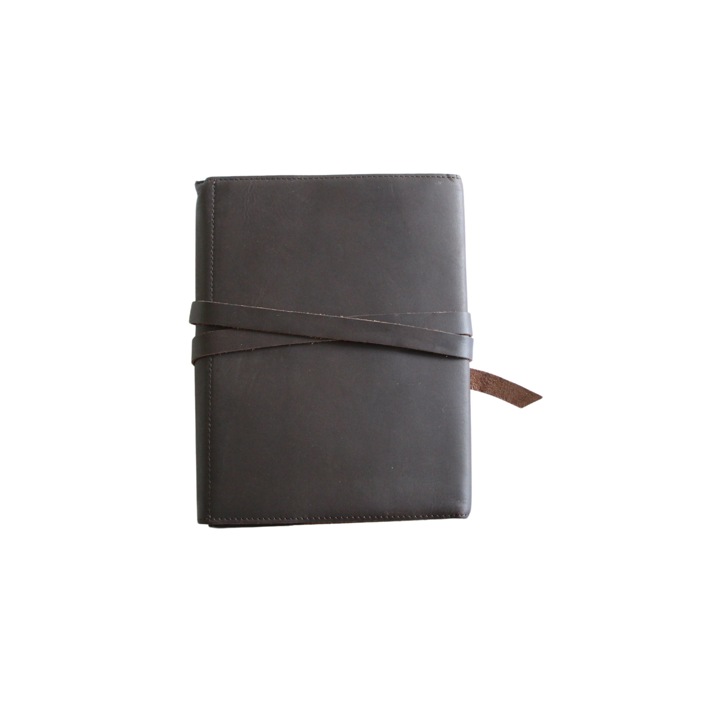 Dark Brown Leather Journal And Book mark Set