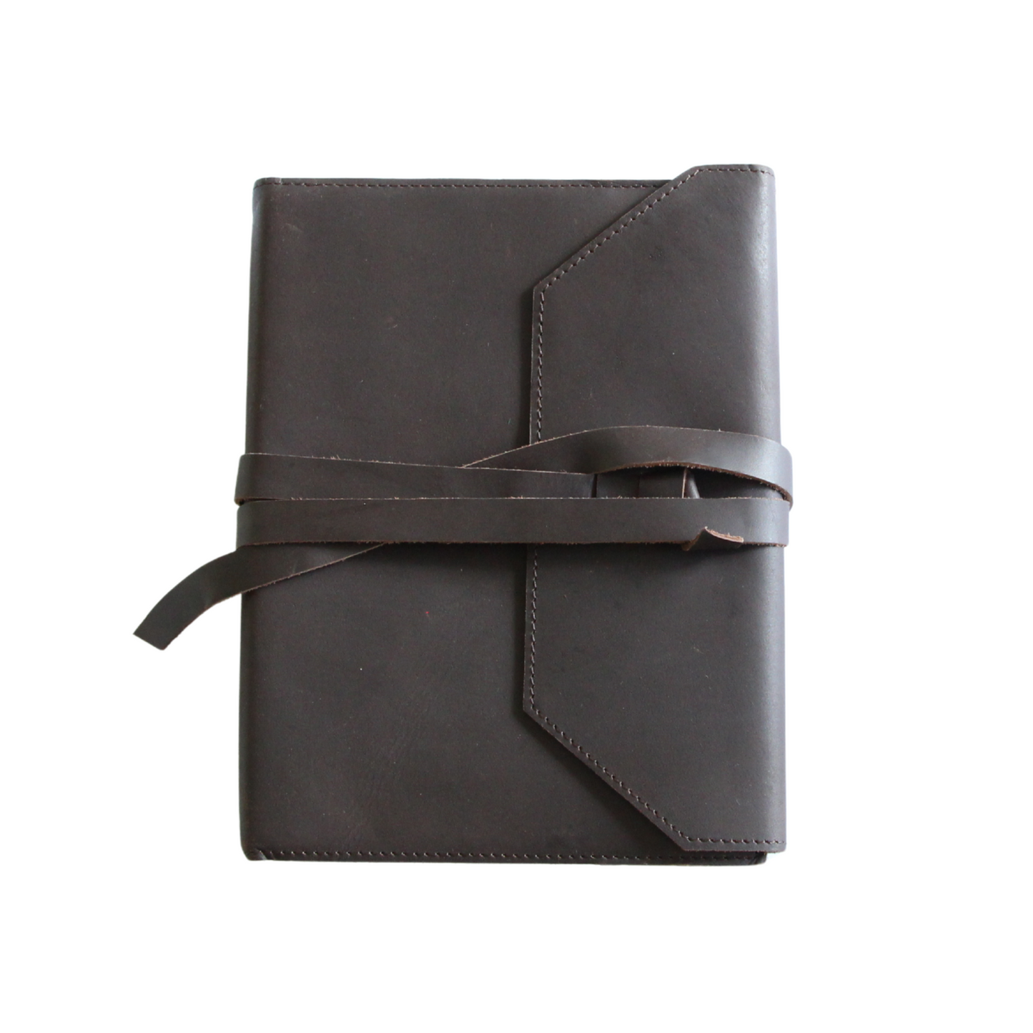 Dark Brown Leather Journal And Book mark Set