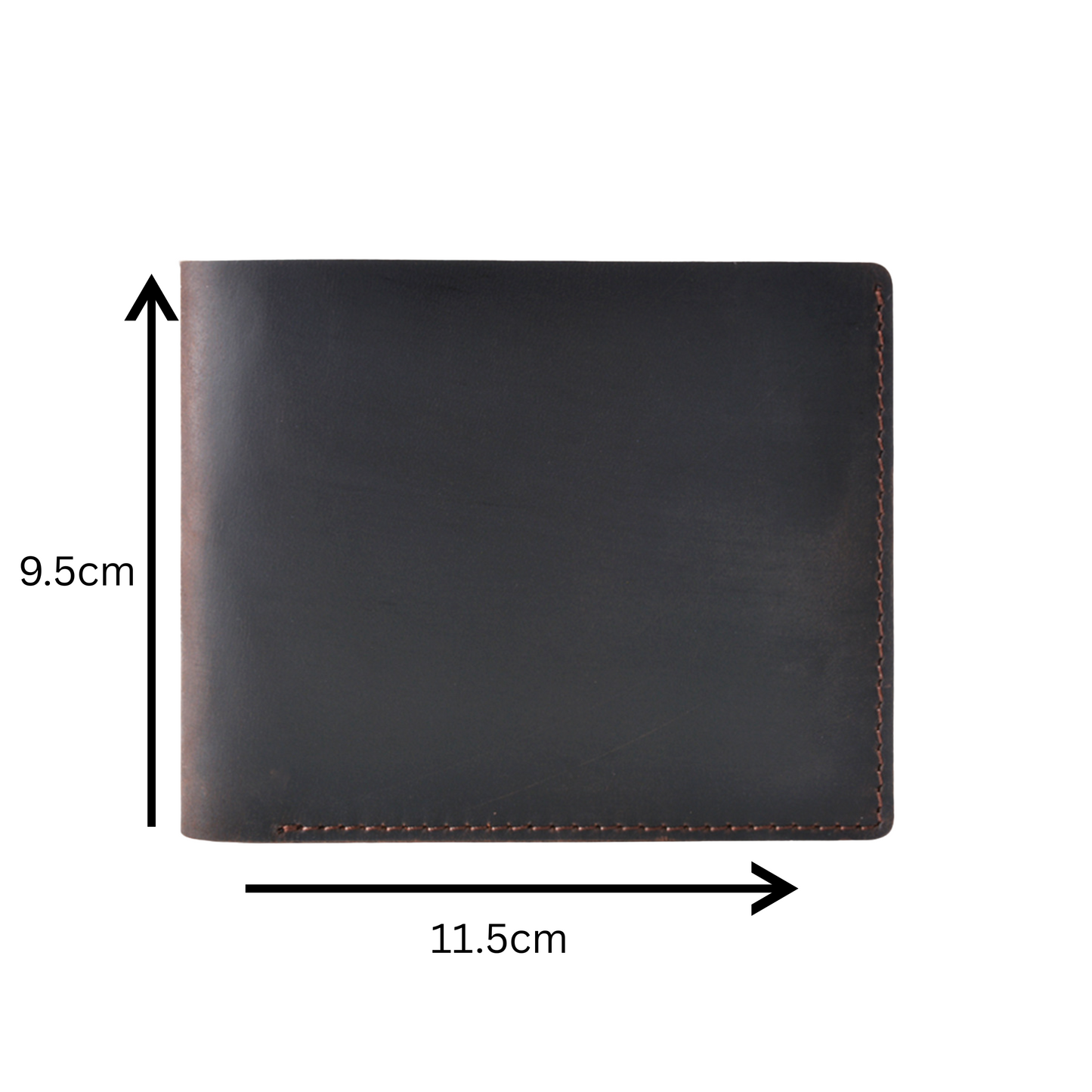 Coffee Retro Men's Leather Wallet