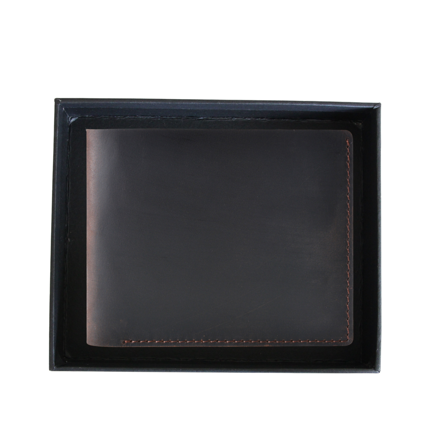 Coffee Retro Men's Leather Wallet